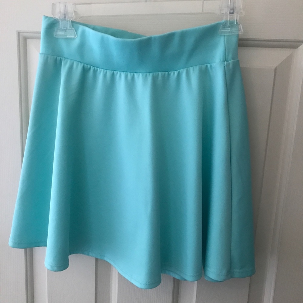 Charlotte Russe Teal Skirt